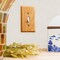 Amerelle Wall Plate, Number of Gangs: 2 gang Oak Wood, Light Finish, Brown 901DDL - alternate 4